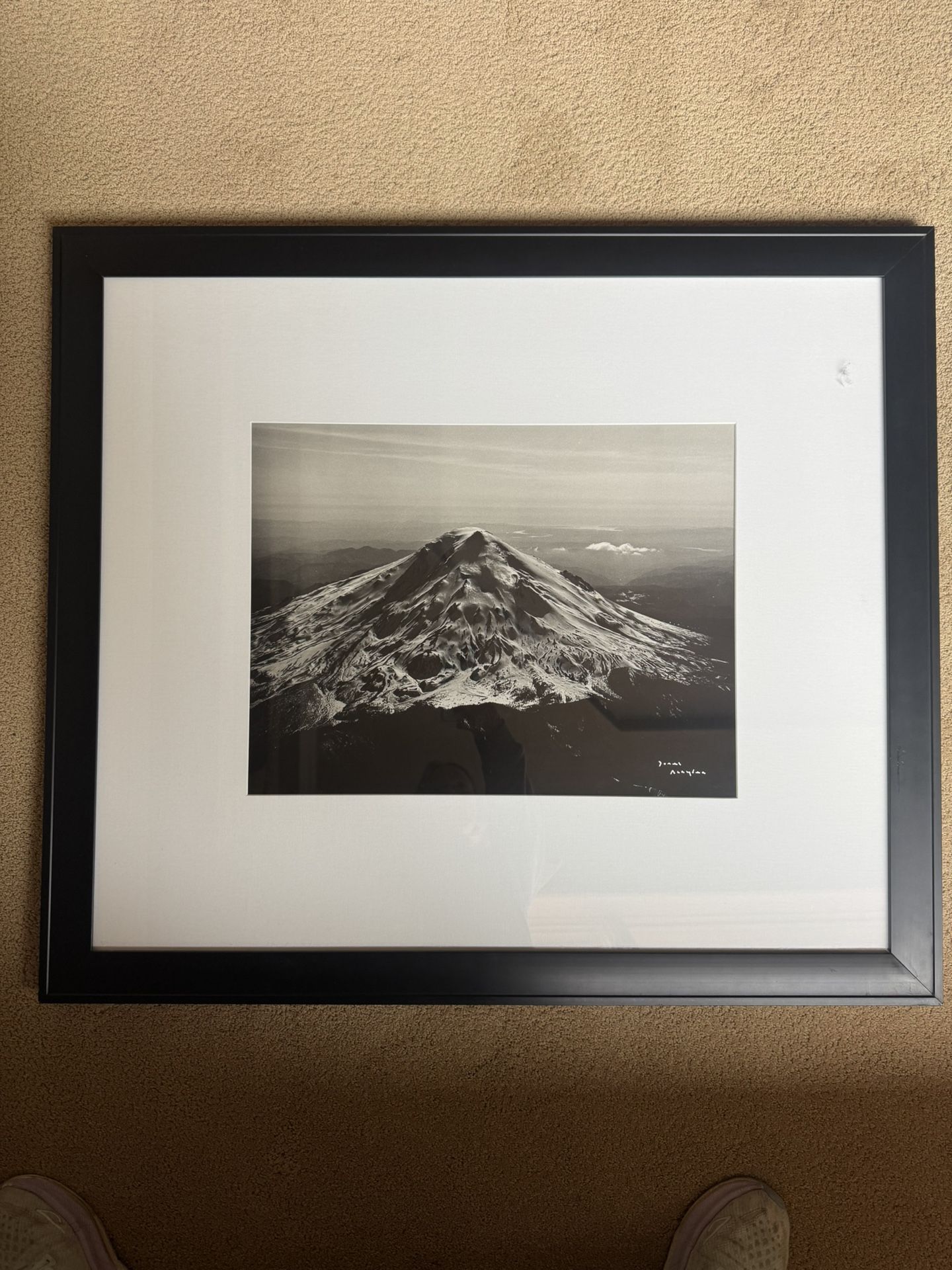 Josef Scaylea Framed Photograph Of Mt St Helens