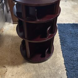 Lazy susan book case