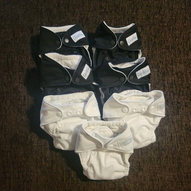 Grovia Newborn AIO Cloth Diapers