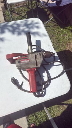 Milwaukee heavy-duty corded drill