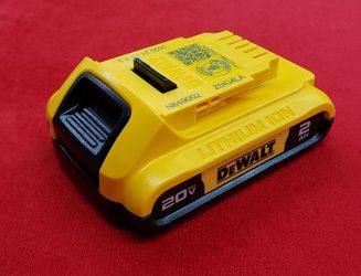 Dewalt DCB203 20V Max Lithium-Ion 2.0Ah Battery Pack - Battery Only - No Charger - No Tool - Working