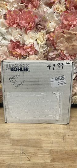 KOHLER Hint 2-Handle Tub Faucet in Matte Black (Valve Not Included)