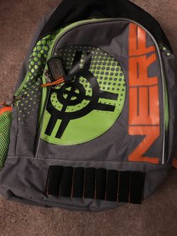 Nerf backpack