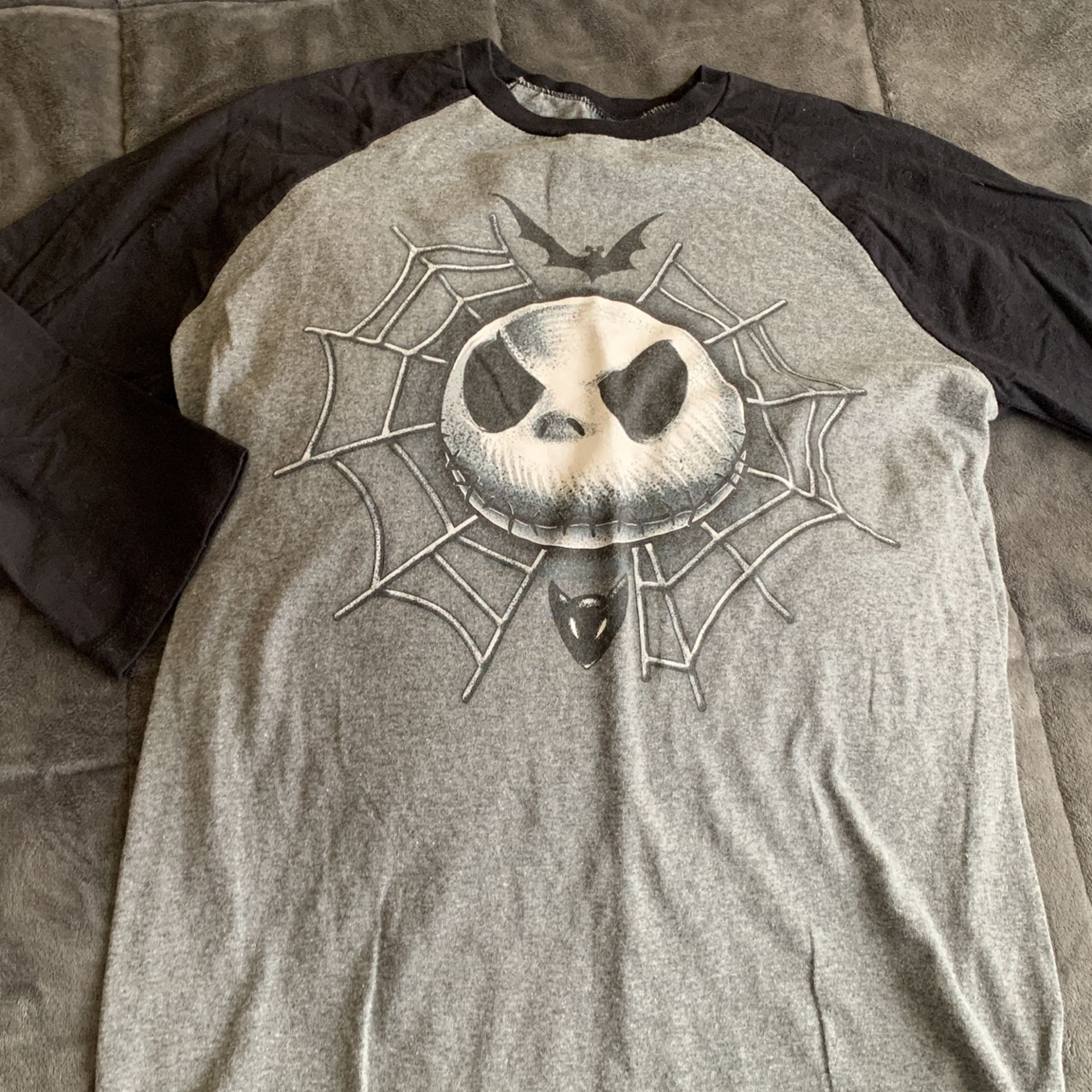 Disney Jack Skellington Long Sleeve Medium