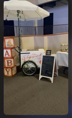 Popsicle cart
