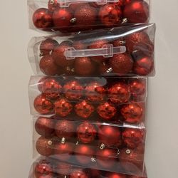 Red Christmas Decorations 