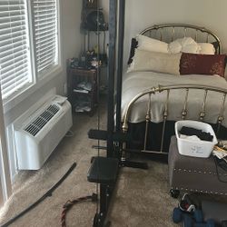 Lap, Pulldown Machine, Including Weights And Lap Pull Down Accessories