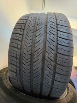Pair of 255 40 20 MICHELIN Pilot Sport All Season 4 Tires 80% tread 8/32"