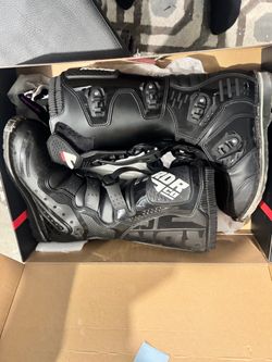 RDR Black Motocross Boots