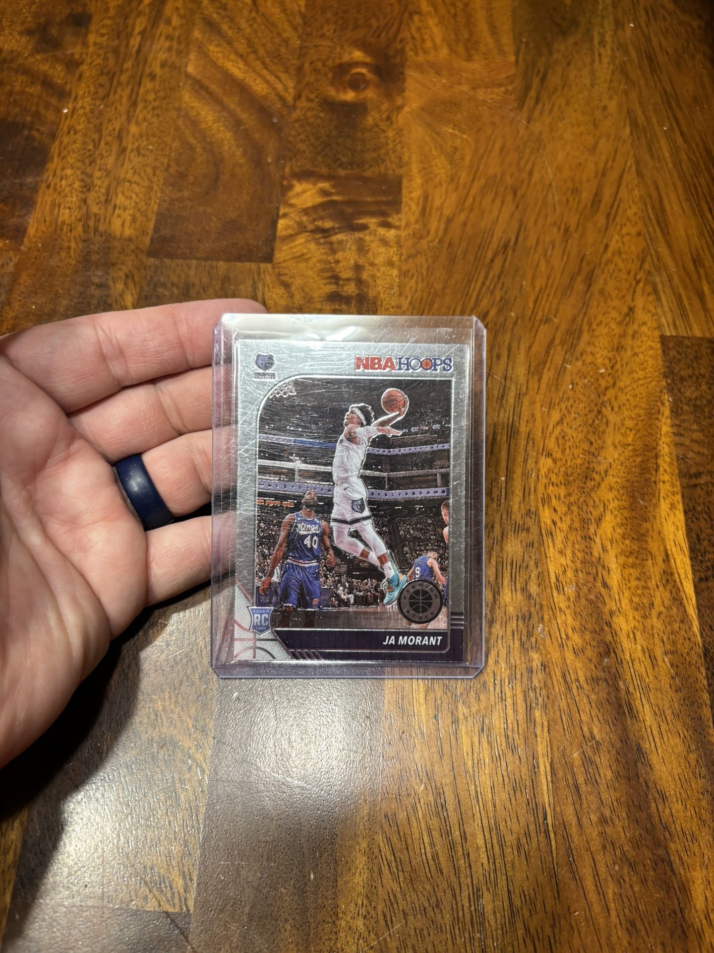 Ja Morant 2019-2020 NBA Hoops Premium Rookie Card