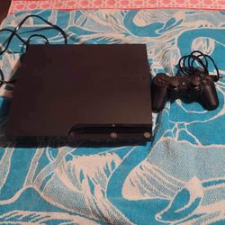 PS3 Sony Play Stations Black Console 