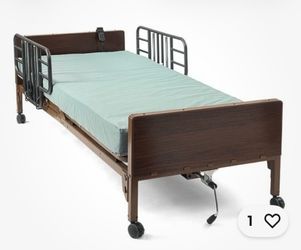 Semi automatic hospital bed
