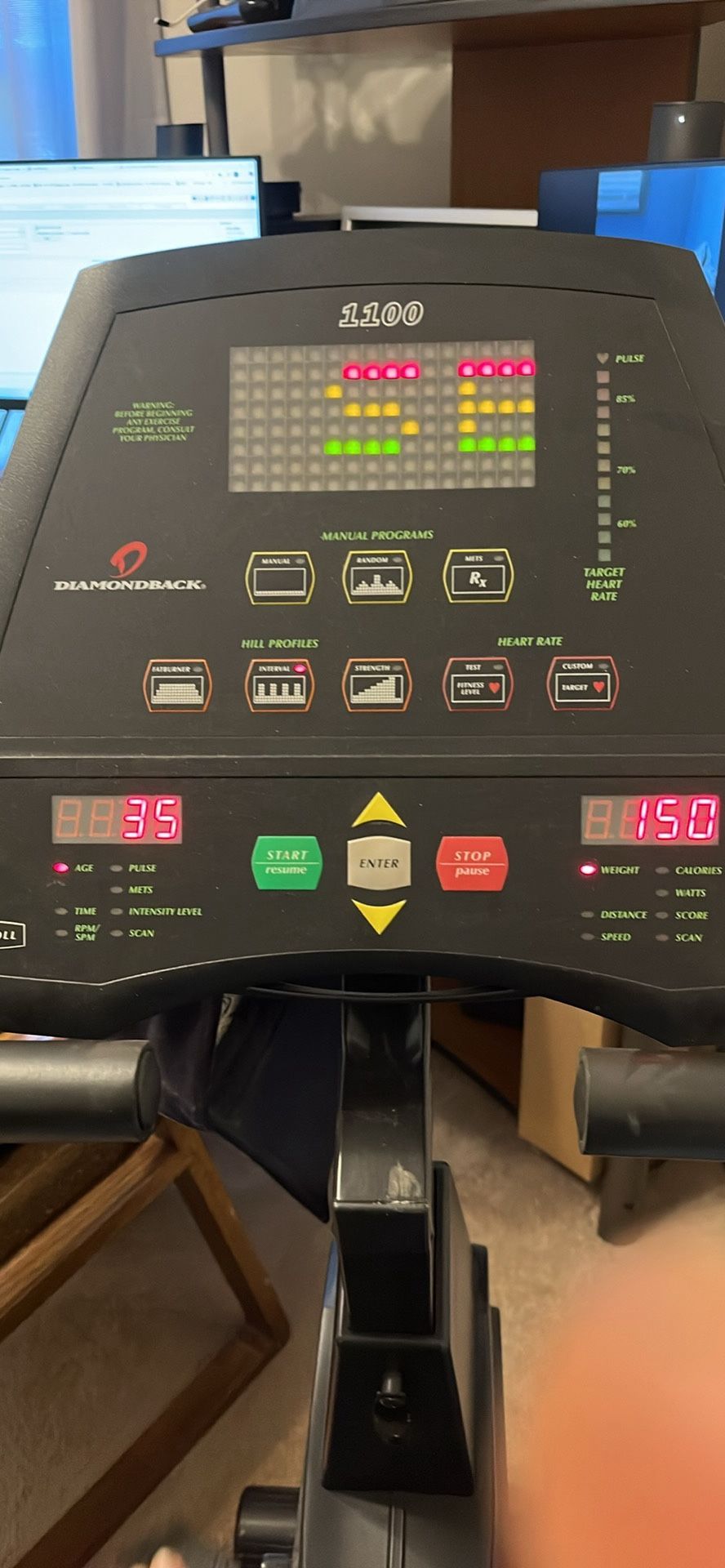 Diamond Back Exercise Bike