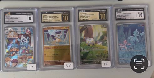 Pokémon - 4 CGC SLABS