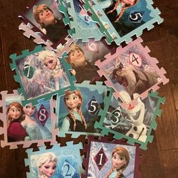 “Frozen “ Theme Interlocking Floor Puzzle 