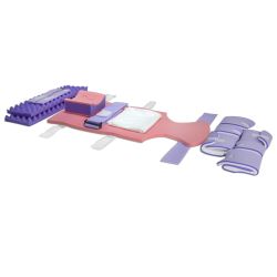 XODUS MEDICAL 40622ARTBL PinkProtect Disposable Arm‑Table Armboard Pad Kit, Black Series