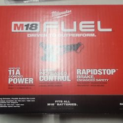 Milwaukee M18 Fuel Braking Grinder