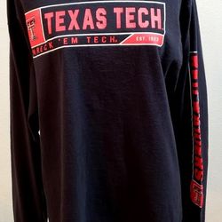 Texas Tech Longsleeve Tshirt Size Men's Large 