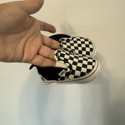 Infant Checkered Vans 