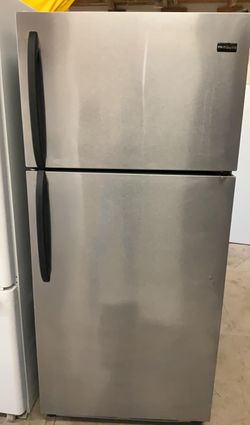 Frigidaire Top Mount Stainless Steel Refrigerator Fridge
