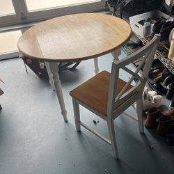 Wooden Table Chair, Kitchen