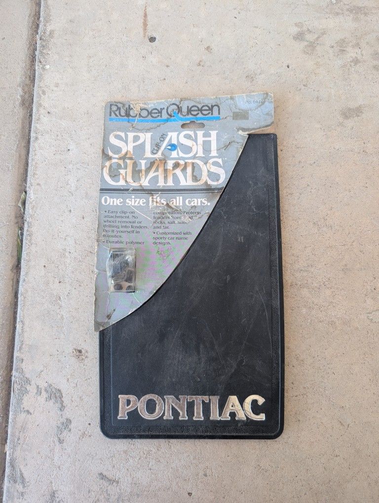 Vintage Pontiac Splash Guards