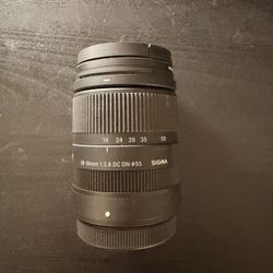 Sigma 18-50 F2.8 For Fujifilm X Mount
