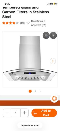 36” Islamd Range Hood