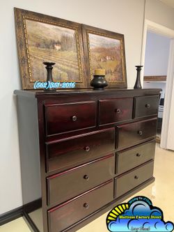 Nine drawer dresser Cherry cajonera Comoda nueva de Pino nuevo