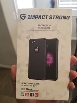 iphone 7 8 Black Slim Case New