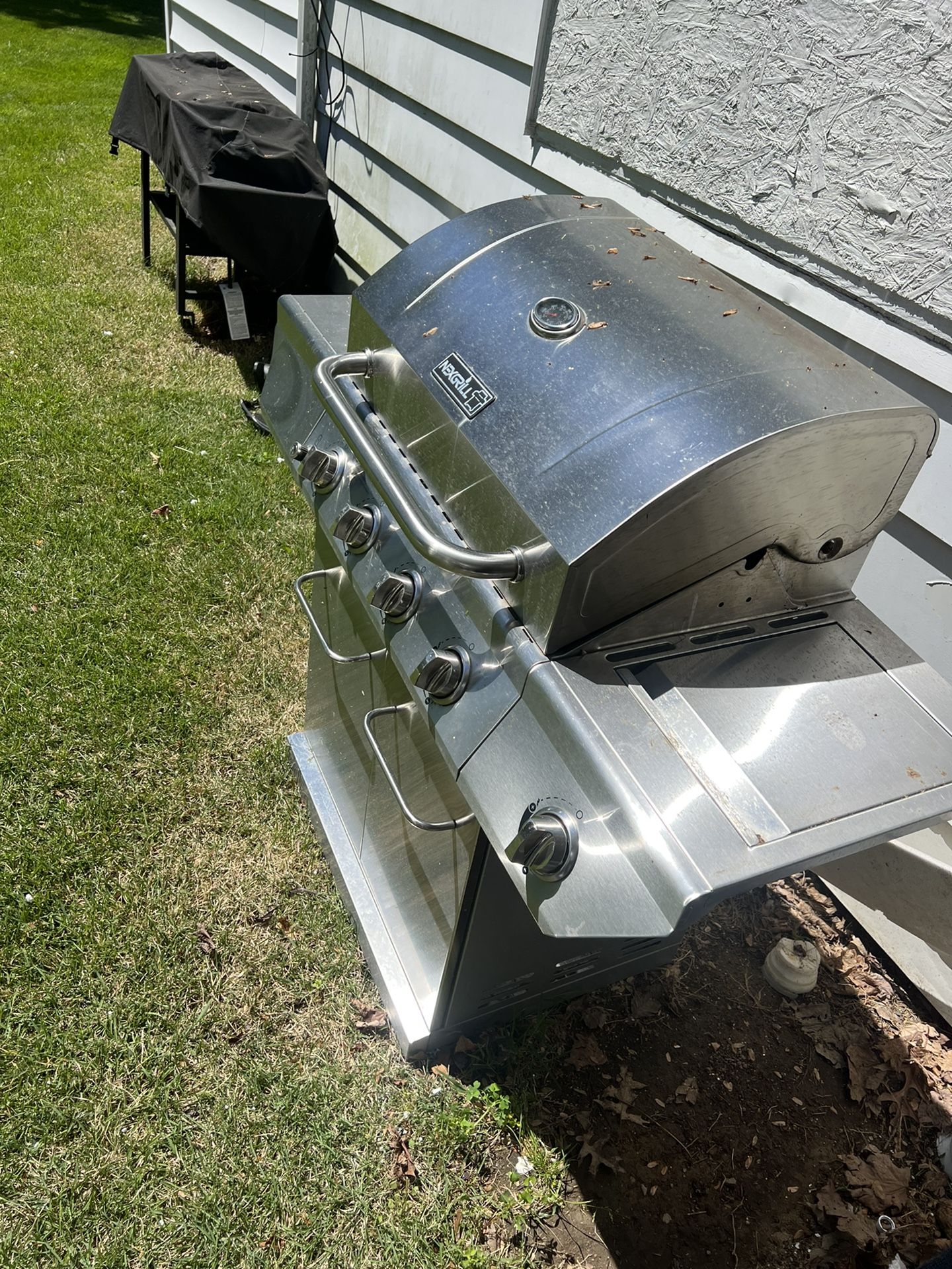 Bbq Grill N Flat Top Burner