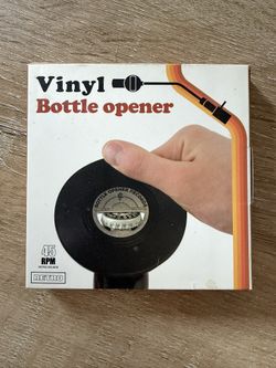 Brand New Retro Record Shaped Bottle Opener