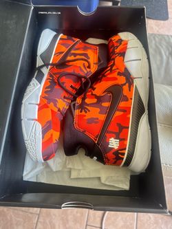 Kobe 1 undefeated orange camo