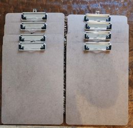 $8 - For 8 Barely Used Clipboards