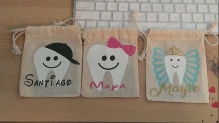 Kids tooth fairy bag