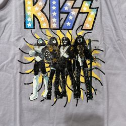 Girls Kiss Band T-Shirt ; Medium