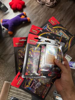 Pokémon Mega Evolution Pitch Black Blister Packs (Lot of 5)