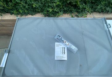 Retractable Safety Gate with Hardware