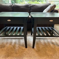 Wood End Tables