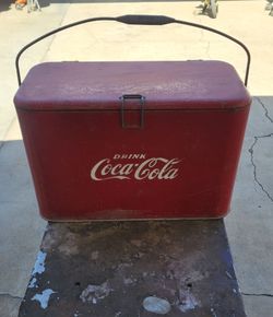 Coca Cola vintage ice chest
