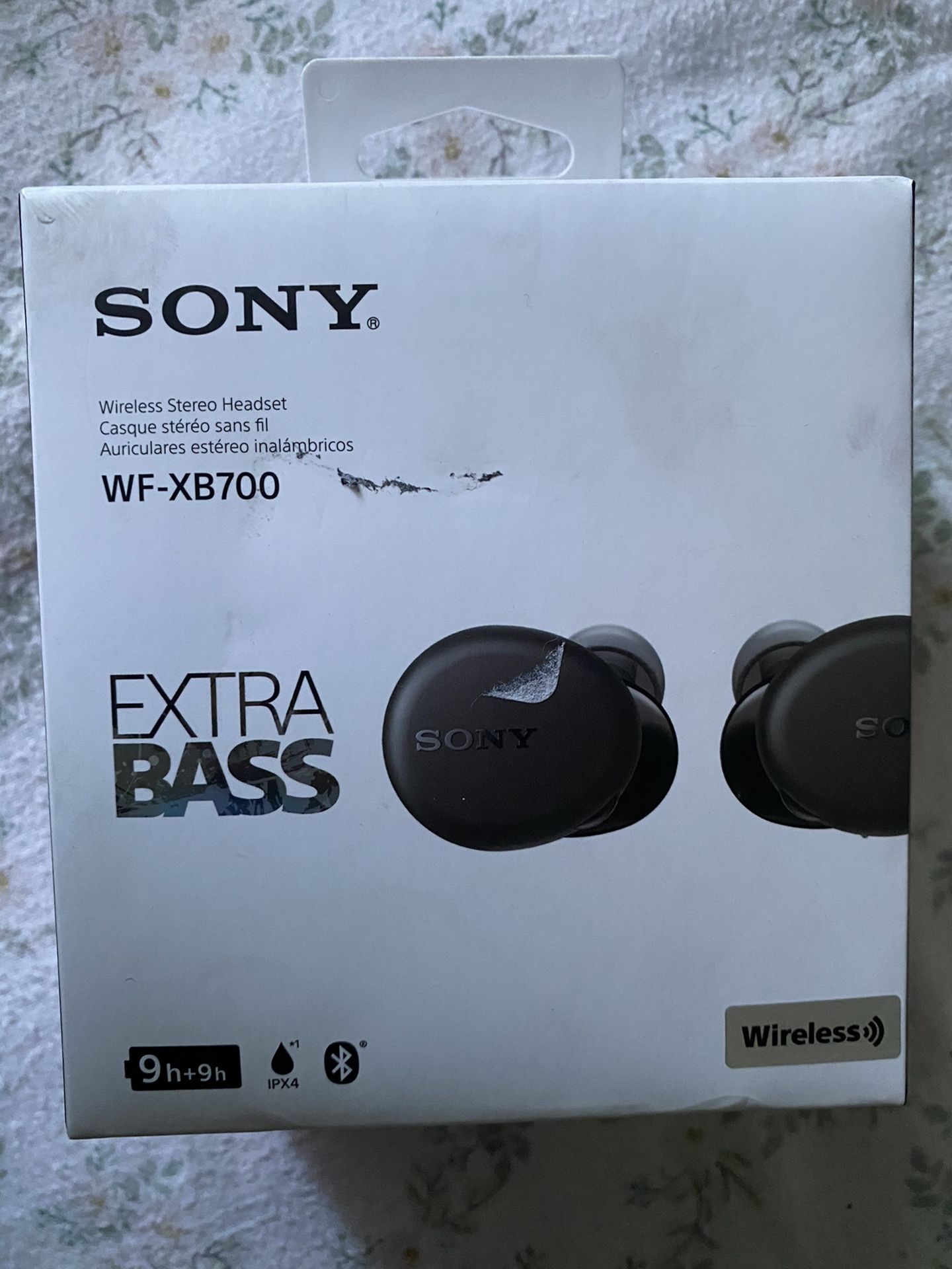 Sony WFXB700 EXTRA BASS True Wireless Earbuds