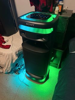 Sony ULT Tower 10 Party Speaker - Massive Bass Portable Speaker, 360° Sound, Bluetooth, Wireless Mic