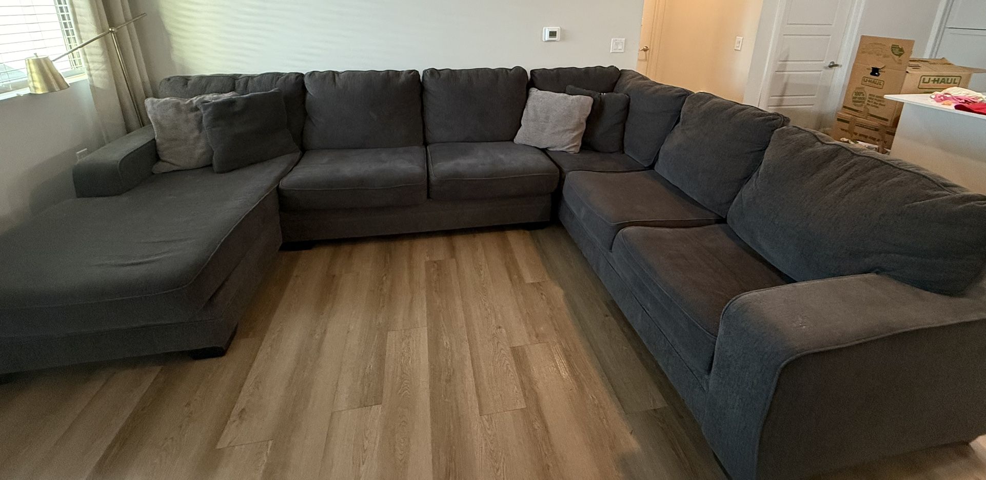 Big Grey Sectional