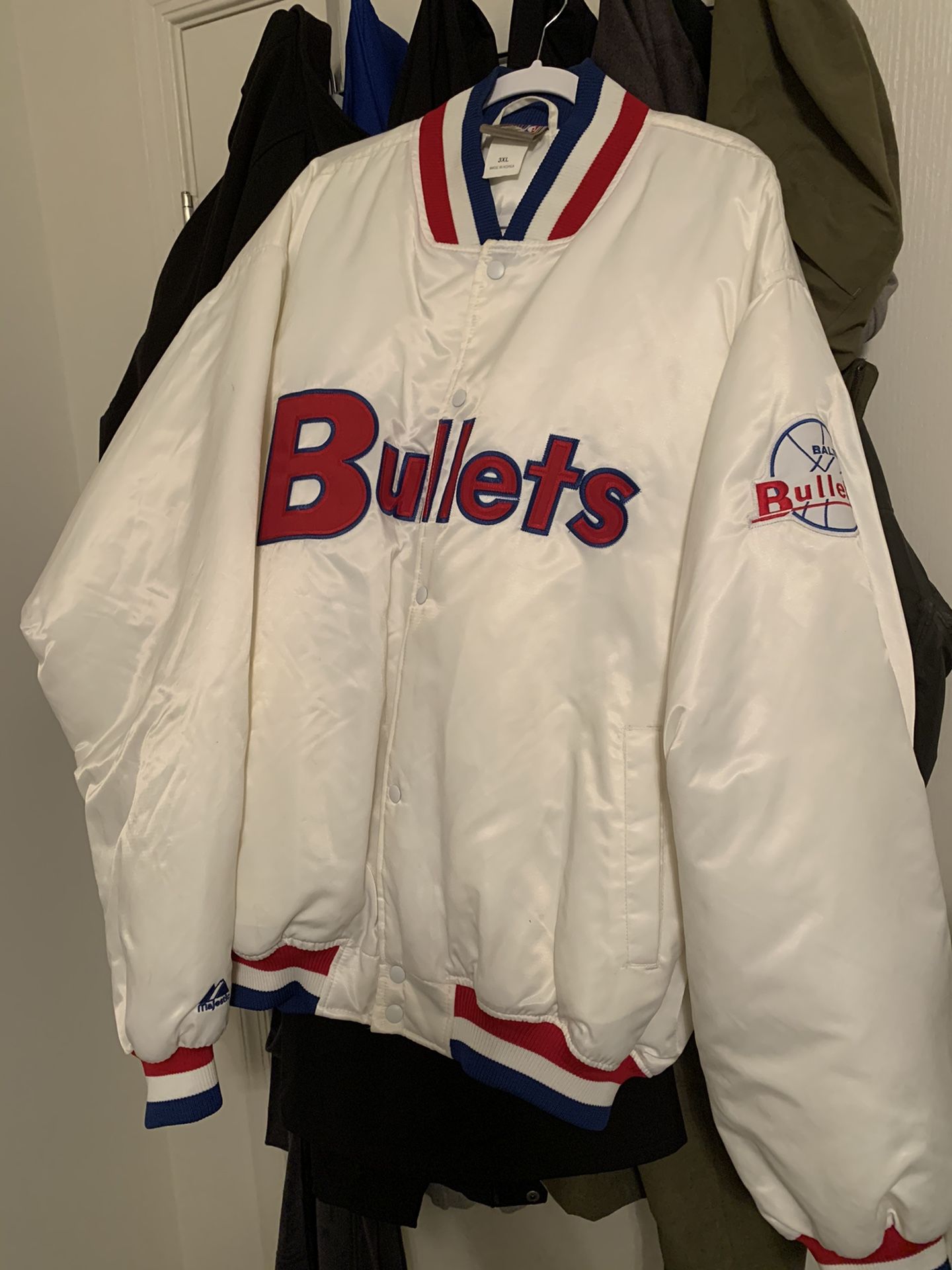 NBA Bullets 90’s Vintage Jacket $40