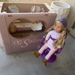 Our Generation OG Salon Play Set & Doll
