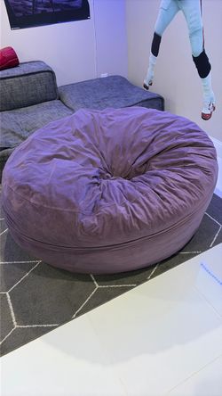 HUGE Purple bean bag chair