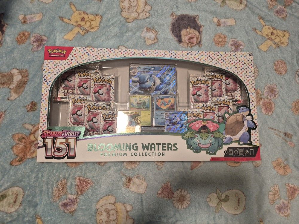 Pokemon 151 Blooming Waters Box