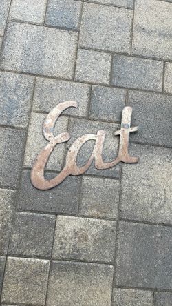 “EAT” Sign