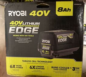Ryobi 40V 8Ah Lithium High Performance Edge Battery
