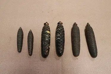 3 Sets Vintage Iron Clock Weights